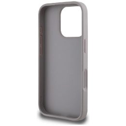 iPhone 16 Pro dėklas violetinis su 4G logotipu Guess