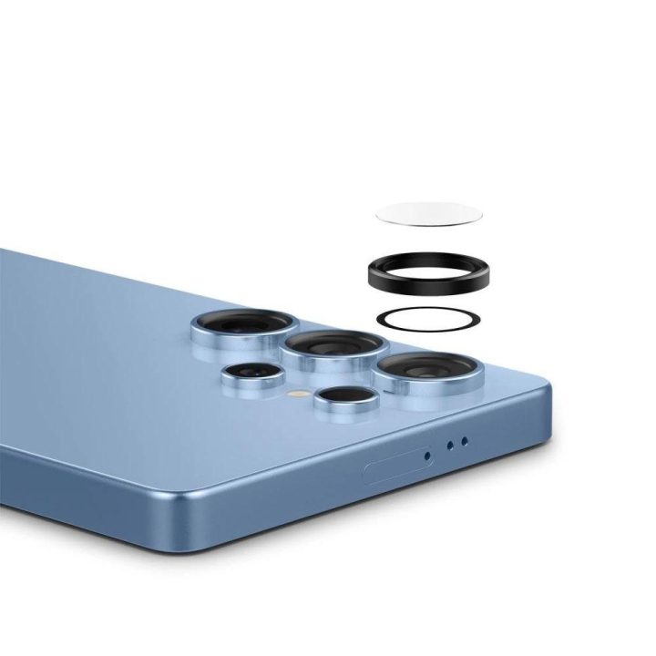 Apsauginis juodas stikliukas kamerai Samsung S25 Ultra Spigen 2 vnt.