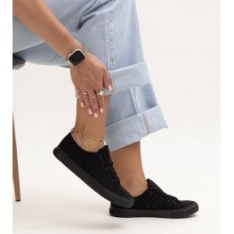 Juodo audinio sportbačiai Big Star