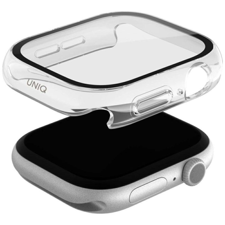 Permatomas apsauginis dėklas Apple Watch 42mm laikrodžiui Uniq