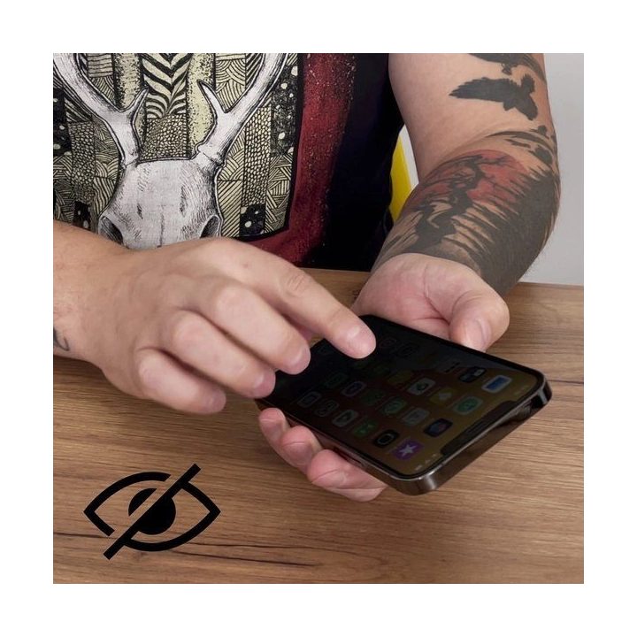 Grūdintas stiklas su privatumo filtru Samsung Galaxy A06/A05, 2 vnt.
