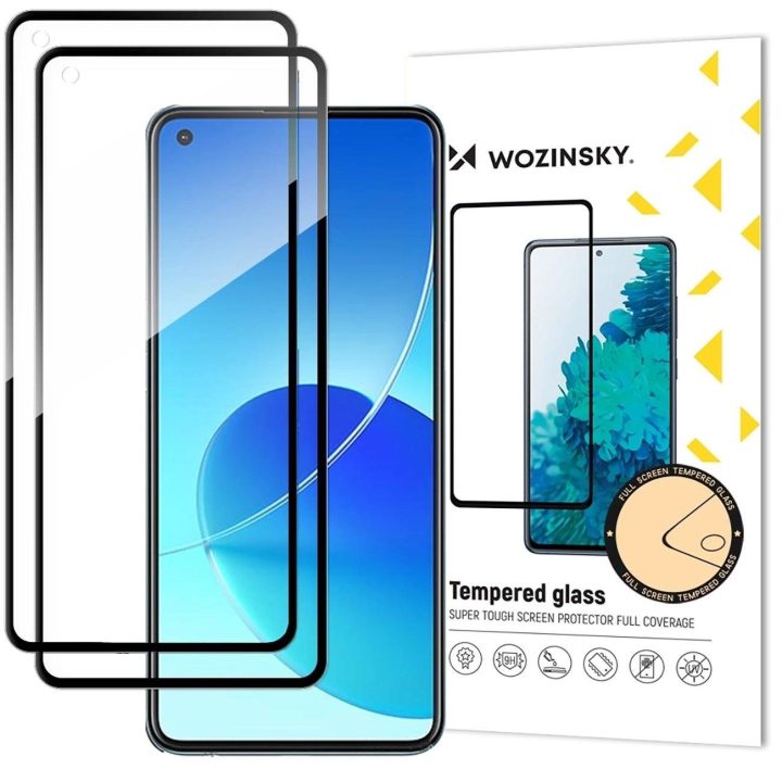 Grūdintas stiklas ekranui su pilnu klijavimu Xiaomi Redmi Note 14S (2 vnt.)