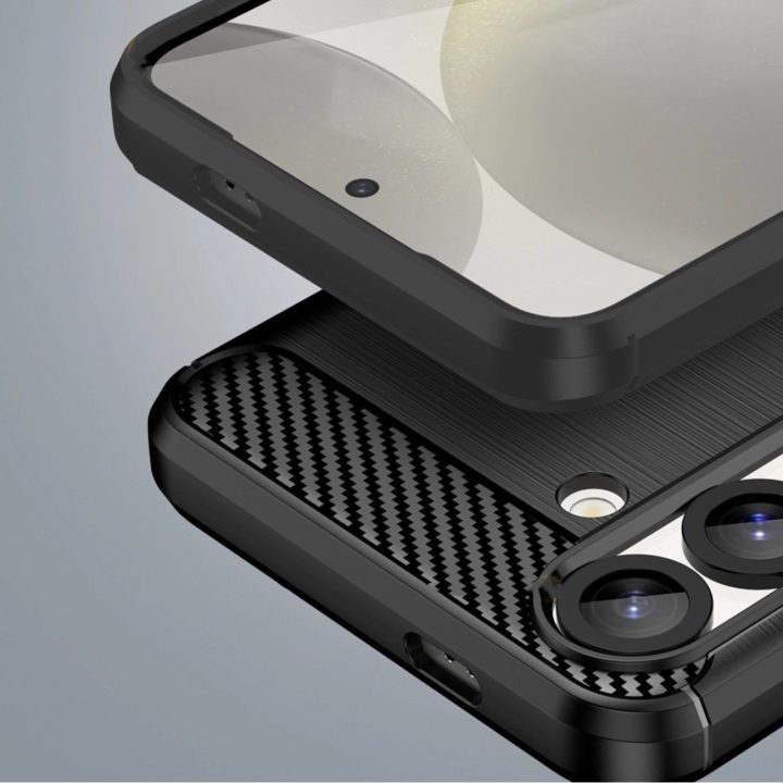 Dėklas telefonui juodas silikoninis atsparus smūgiams Xiaomi 15 Ultra