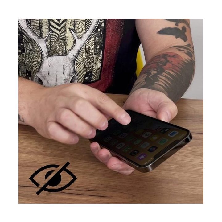 Grūdintas stiklas telefonui su pilnu klijavimu Xiaomi POCO M7 (2 vnt.)