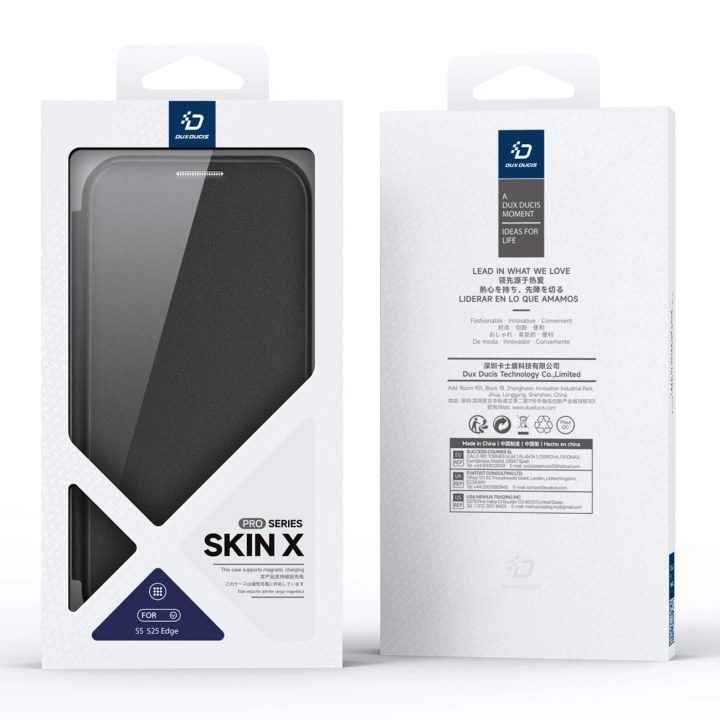 Dėklas telefonui juodas su MagSafe funkcija Samsung Galaxy S25 Edge