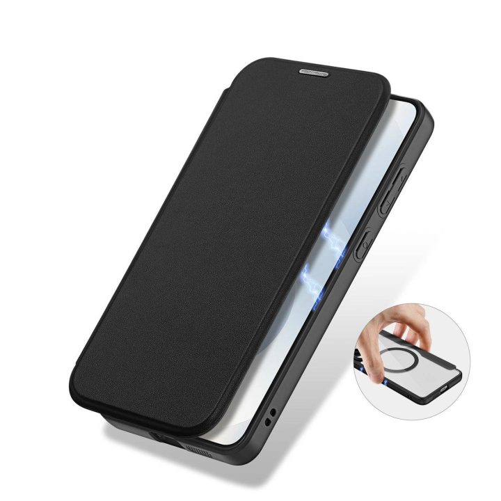 Dėklas telefonui juodas su MagSafe funkcija Samsung Galaxy S25 Edge