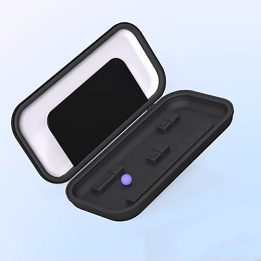 Apsauginis juodai baltas dėklas Nintendo Switch 2 su paminkštinimu