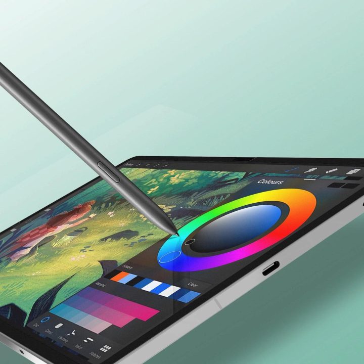 Matinis ekrano apsauginis stiklas planšetei su rėmeliu Galaxy Tab S10 FE Plus
