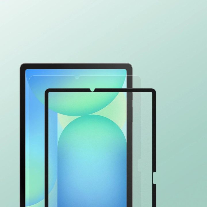 Matinis ekrano apsauginis stiklas planšetei su rėmeliu Galaxy Tab S10 FE Plus
