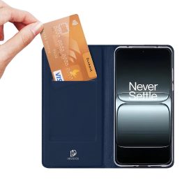 Dėklas telefonui OnePlus 13T mėlynas atverčiamas su magnetu