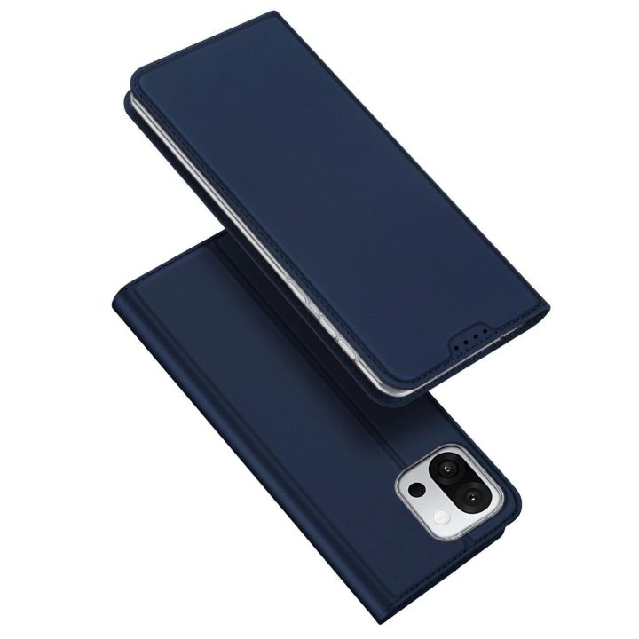 Dėklas telefonui OnePlus 13T mėlynas atverčiamas su magnetu