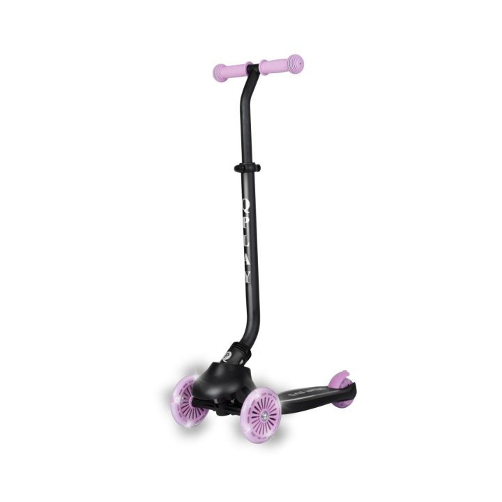 Paspirtukas vaikams violetinis 3in1 su sėdyne Qplay