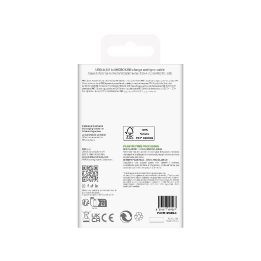 Įkrovimo laidas juodas USB-A į microUSB 1 m TPE Puro