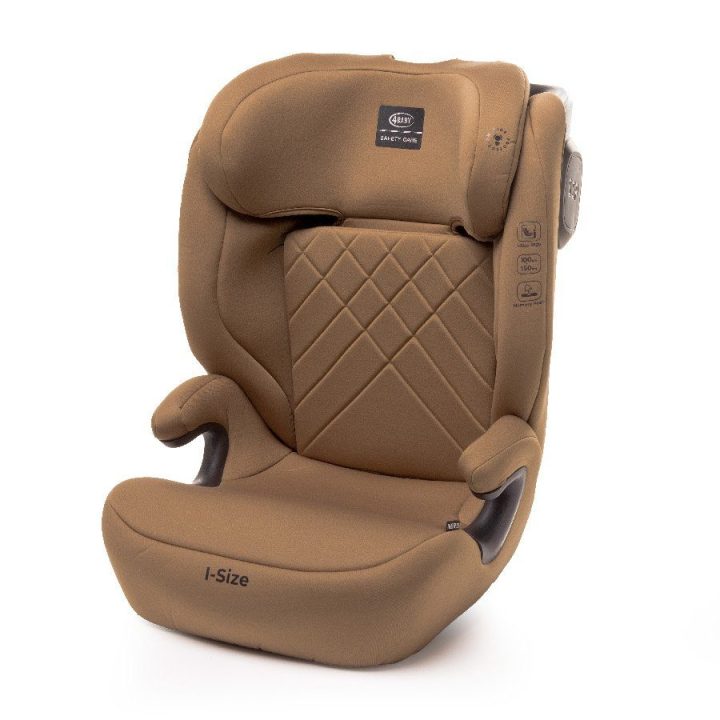 Automobilinė kėdutė vaikams ruda I-Size 100–150 cm NERO