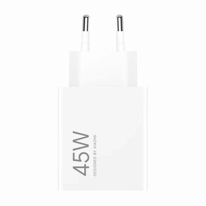 Sieninis įkroviklis USB-A baltas 45W greito įkrovimo Xiaomi