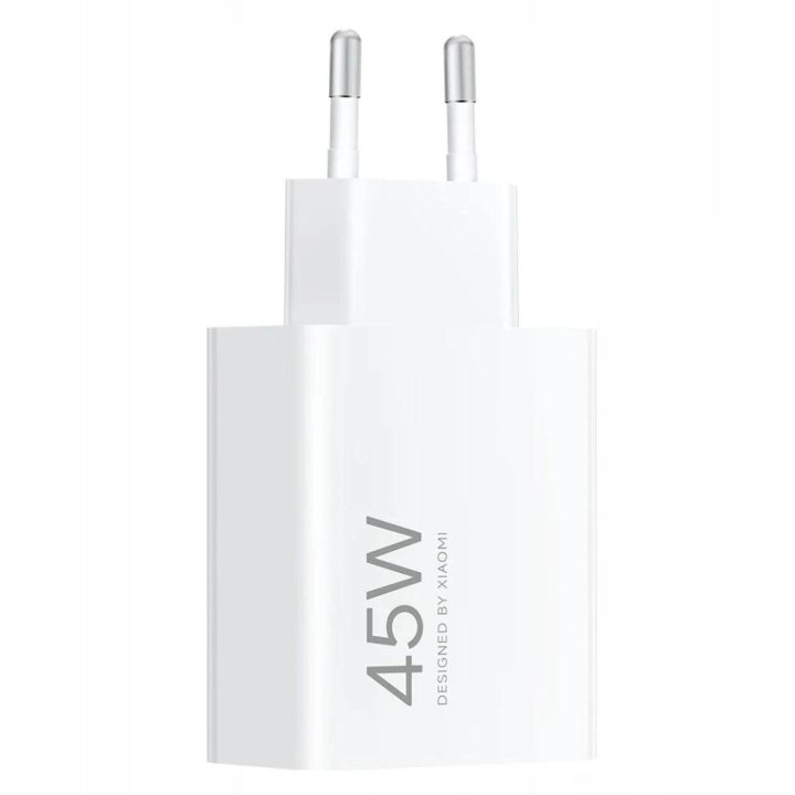Sieninis įkroviklis USB-A baltas 45W greito įkrovimo Xiaomi