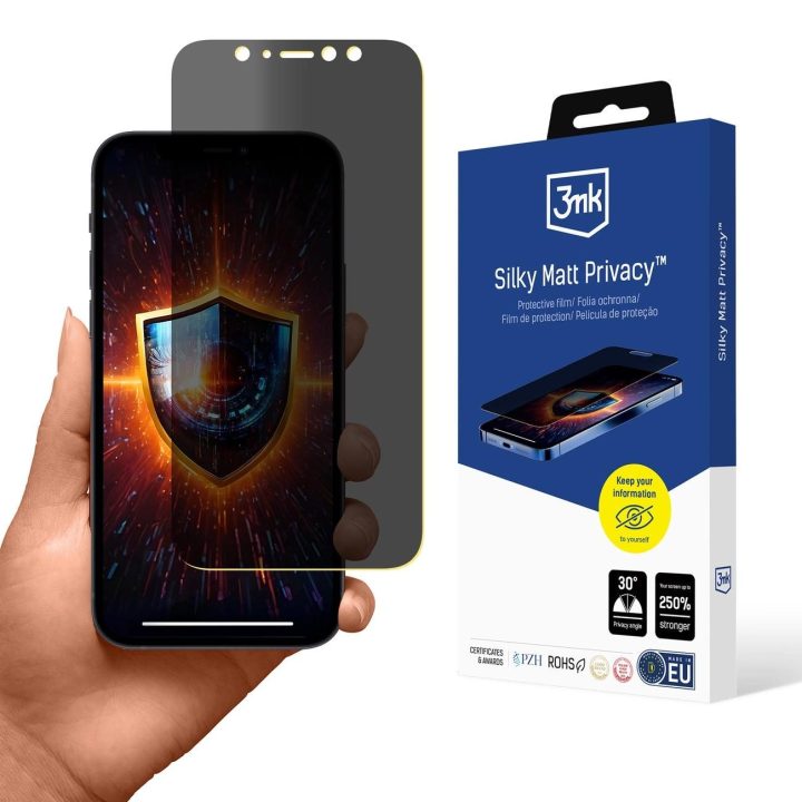 Privatumo apsauginė plėvelė iPhone 12 Mini su matiniu ekranu