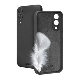 Dėklas telefonui juodas plonas silikoninis Samsung Galaxy S25 Edge SBS