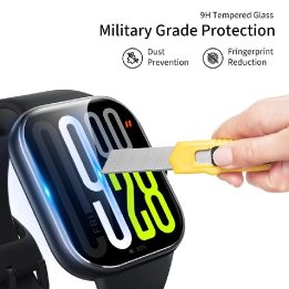 Grūdintas stiklas laikrodžiui Huawei Watch Fit 4 Pro, skaidrus, 2 vnt.,