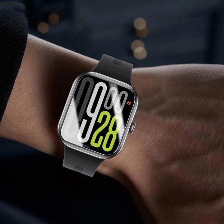 Grūdintas stiklas laikrodžiui Huawei Watch Fit 4 Pro, skaidrus, 2 vnt.,