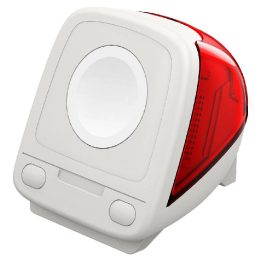 Laikiklis laikrodžiui Apple Watch, raudonas plastikinis, Spigen
