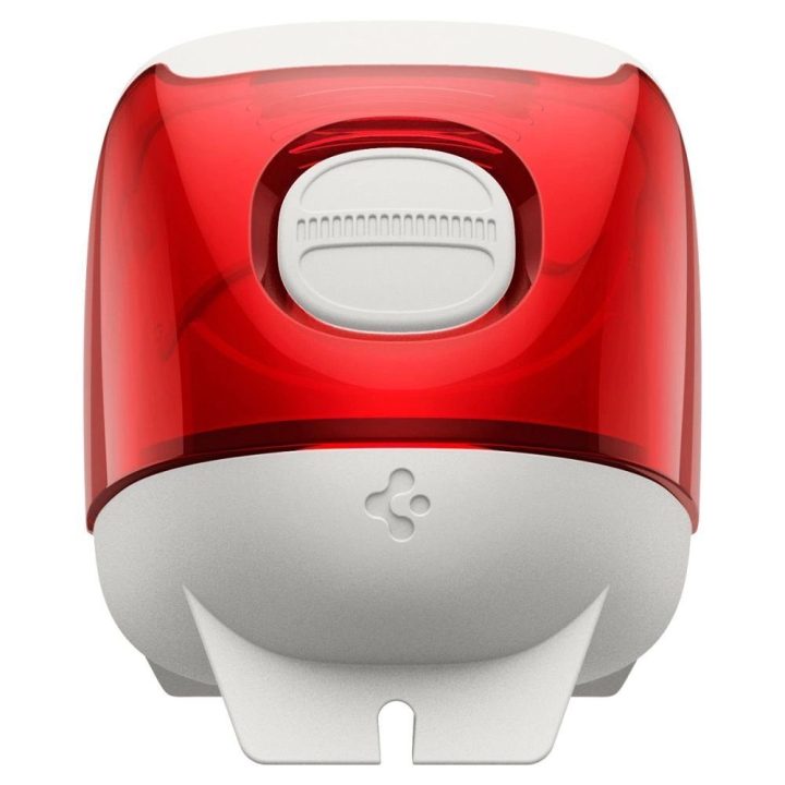 Laikiklis laikrodžiui Apple Watch, raudonas plastikinis, Spigen
