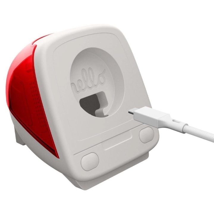 Laikiklis laikrodžiui Apple Watch, raudonas plastikinis, Spigen