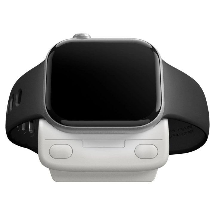 Laikiklis laikrodžiui Apple Watch, raudonas plastikinis, Spigen