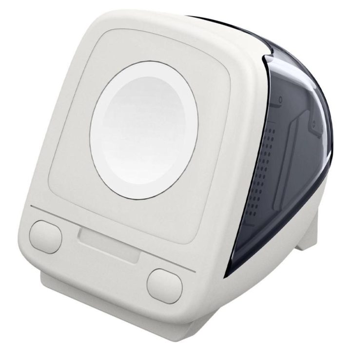 Laikiklis pilkas laikrodžiui Apple Watch su įkrovimo funkcija Spigen