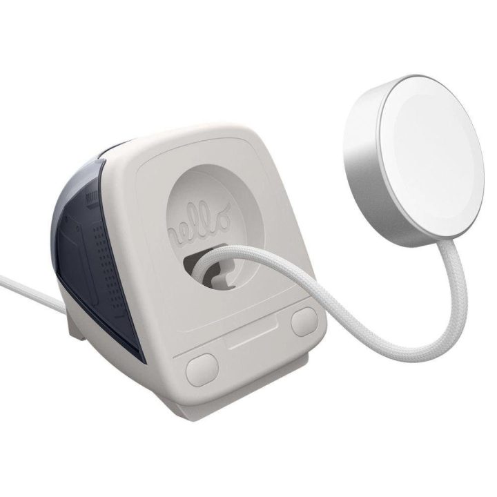 Laikiklis pilkas laikrodžiui Apple Watch su įkrovimo funkcija Spigen