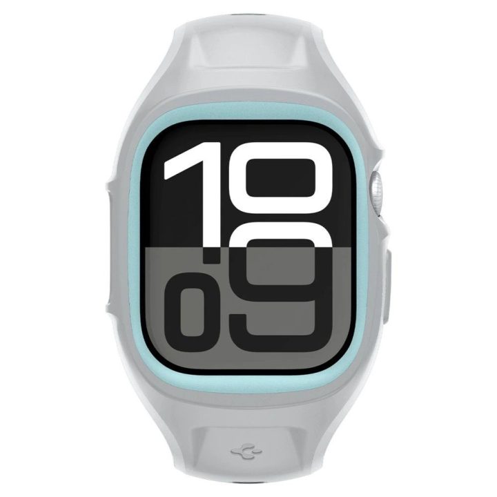 Dirželis laikrodžiui pilkas silikoninis 46 mm Apple Watch Spigen