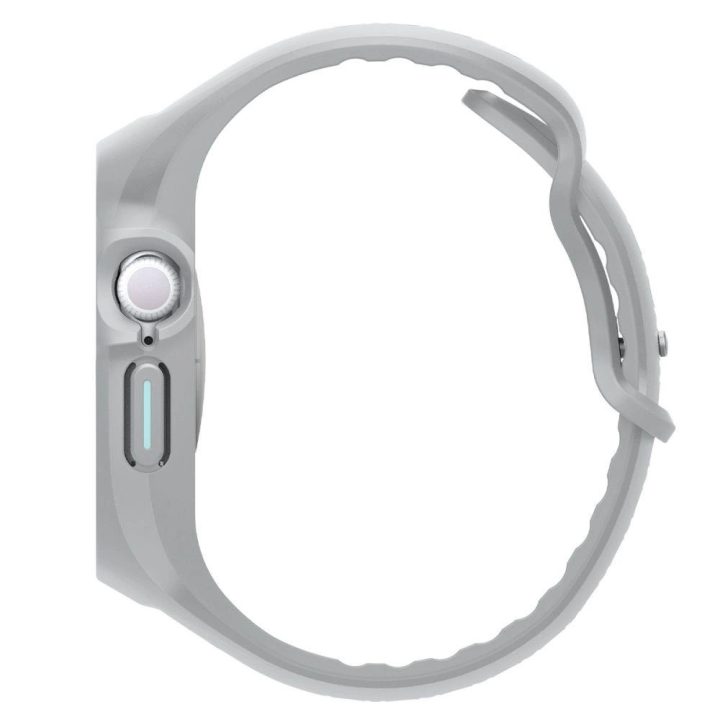 Dirželis laikrodžiui pilkas silikoninis 46 mm Apple Watch Spigen
