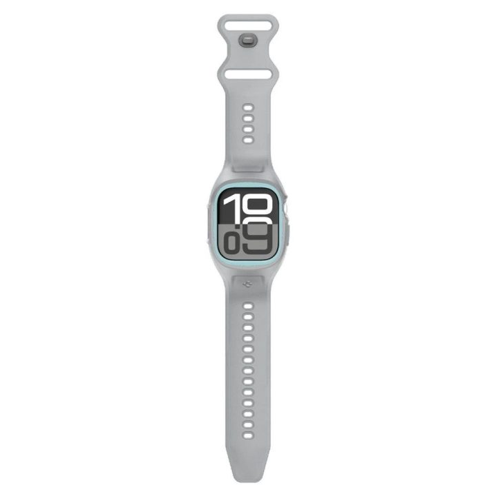 Dirželis laikrodžiui pilkas silikoninis 46 mm Apple Watch Spigen