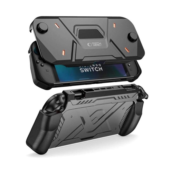 Dėklas konsolei juodas atsparus smūgiams Nintendo Switch 2