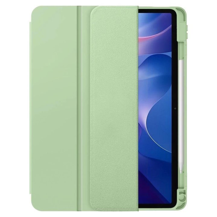 Planšetės dėklas žalias su rašiklio laikikliu Xiaomi Redmi Pad 2 11.0