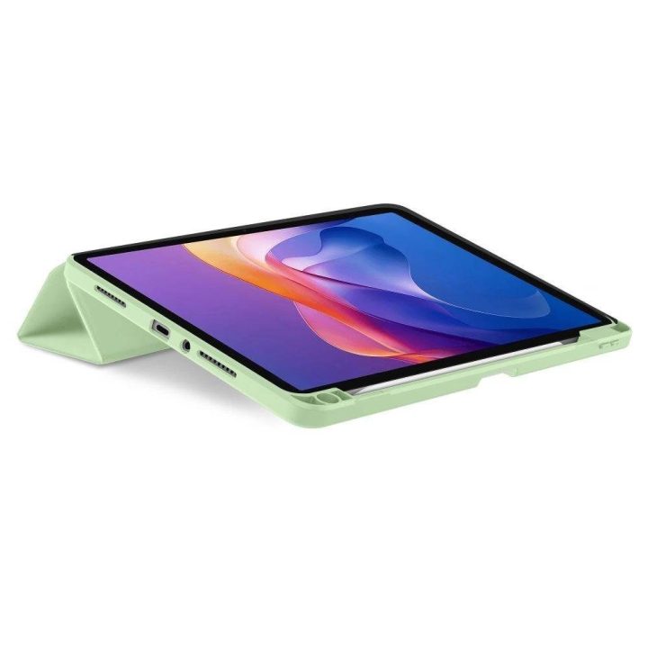Planšetės dėklas žalias su rašiklio laikikliu Xiaomi Redmi Pad 2 11.0
