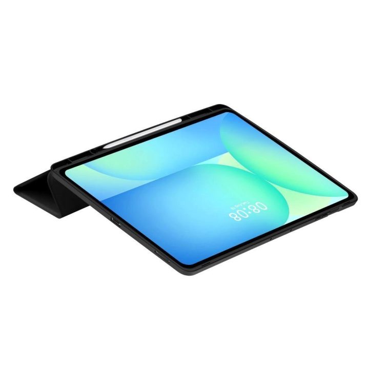 Dėklas planšetei juodas su rašiklio laikikliu Samsung Galaxy Tab S10 FE+ TechProtect