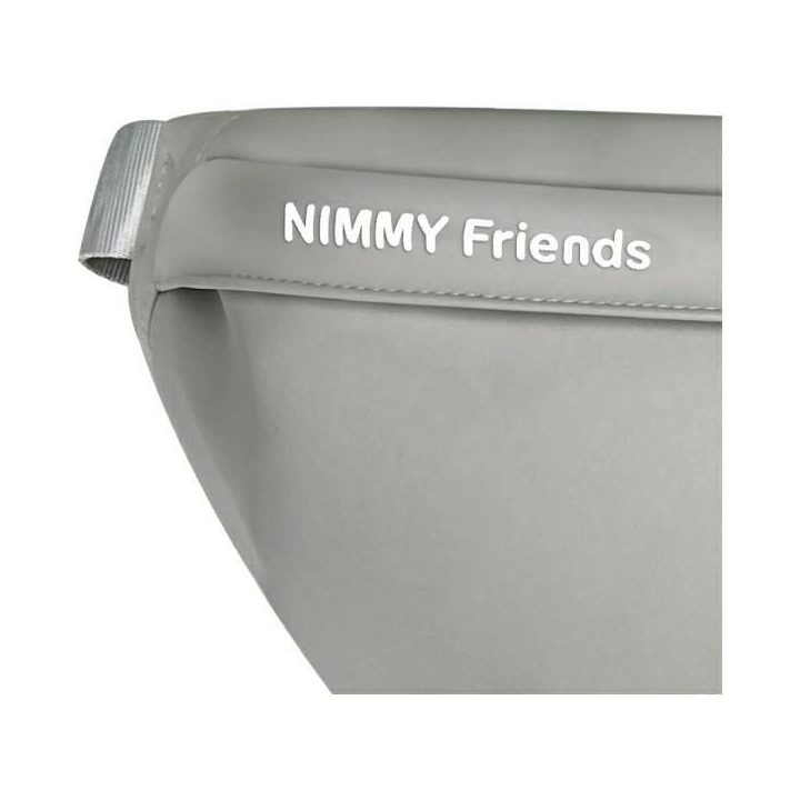 Rankinė per petį pilka su meškiuku kasdienai Nimmy