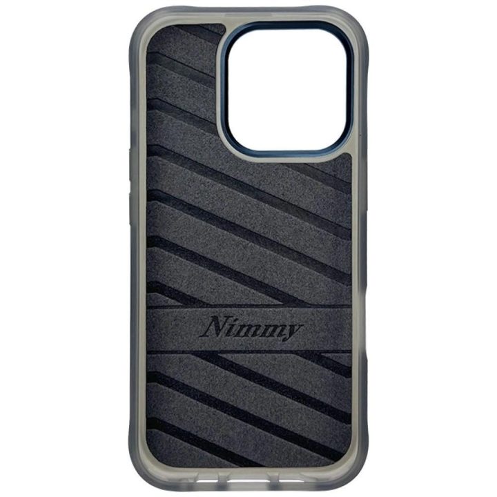 Dėklas telefonui mėlynas su magnetu MagSafe iPhone 16 Pro Max Nimmy