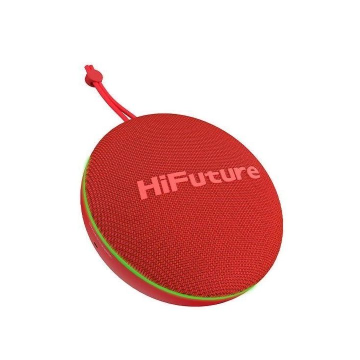 Belaidė raudona mini kolonėlė su Bluetooth“ ryšiu HiFuture Altus
