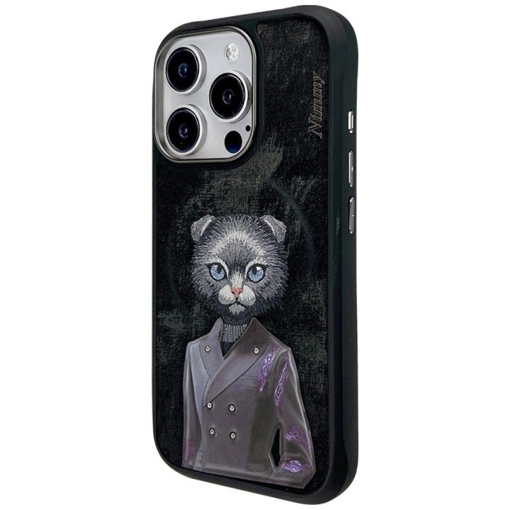 Dėklas telefonui juodas su MagSafe funkcija iPhone 16 Pro Nimmy