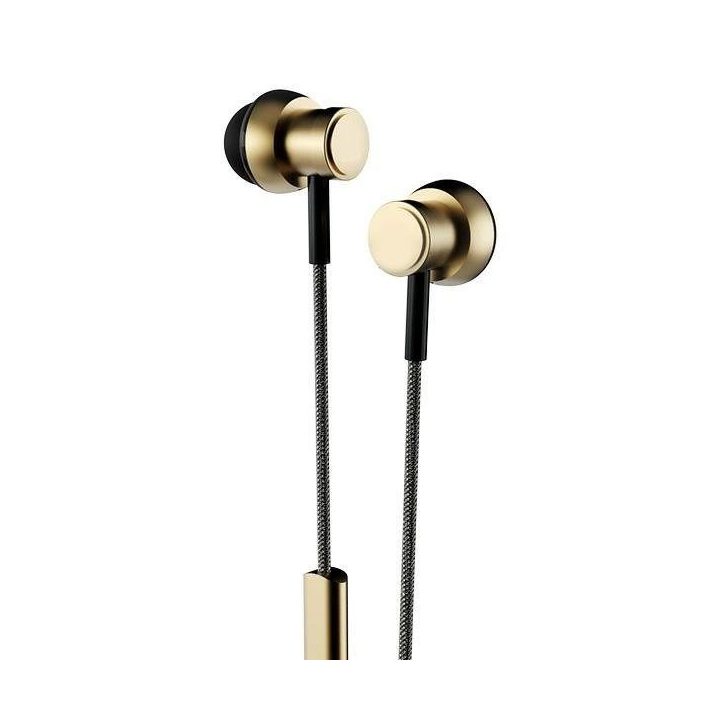 Ausinės su mikrofonu smėlio spalvos su USB-C jungtimi HiFuture
