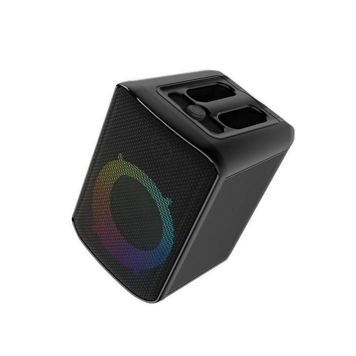 Belaidė garso kolonėlė juoda su Bluetooth“ ryšiu HiFuture