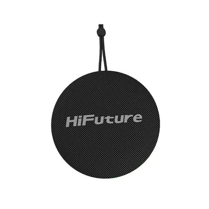 Nešiojama juoda Bluetooth“ kolonėlė su dirželiu HiFuture Altus