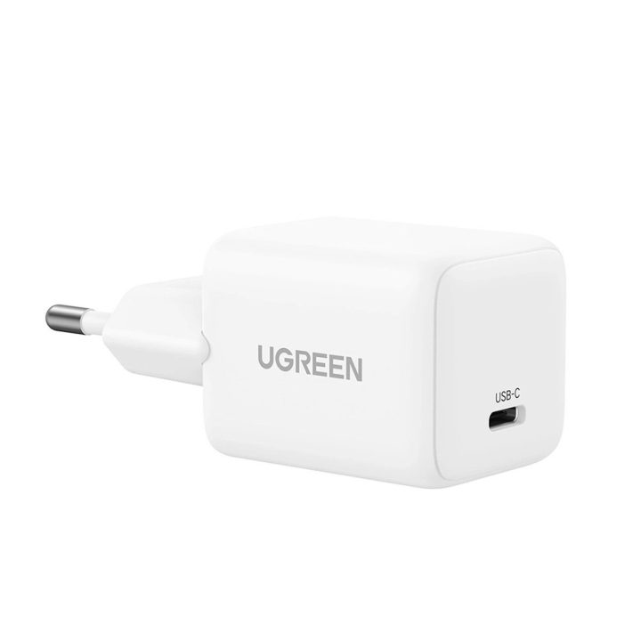 Kroviklis USB-C baltas 20W greito įkrovimo sieninis
