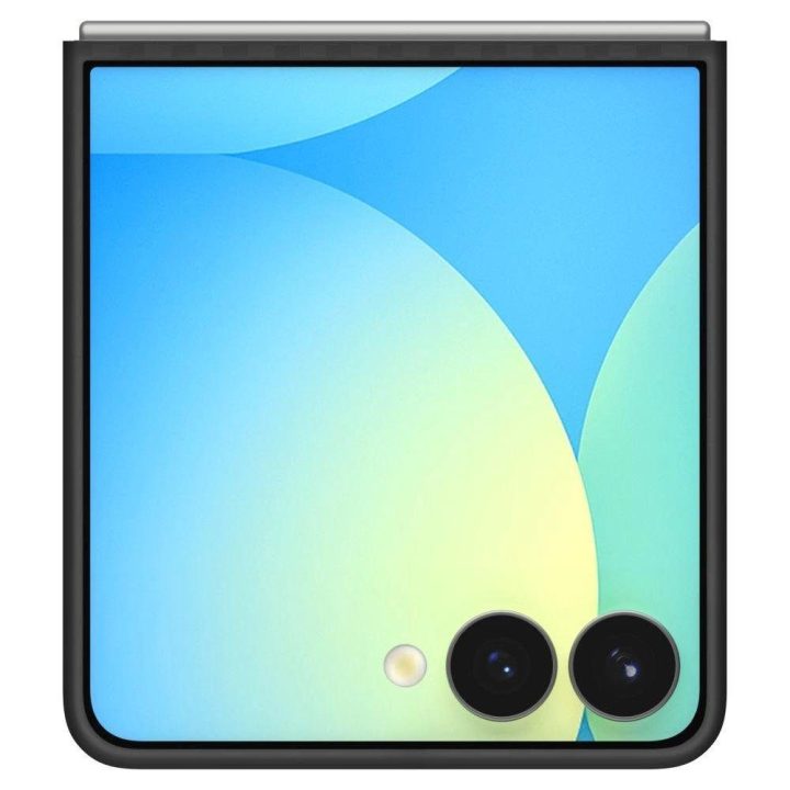 Dėklas telefonui juodas aramidinis Samsung Galaxy Z Flip 7 Spigen