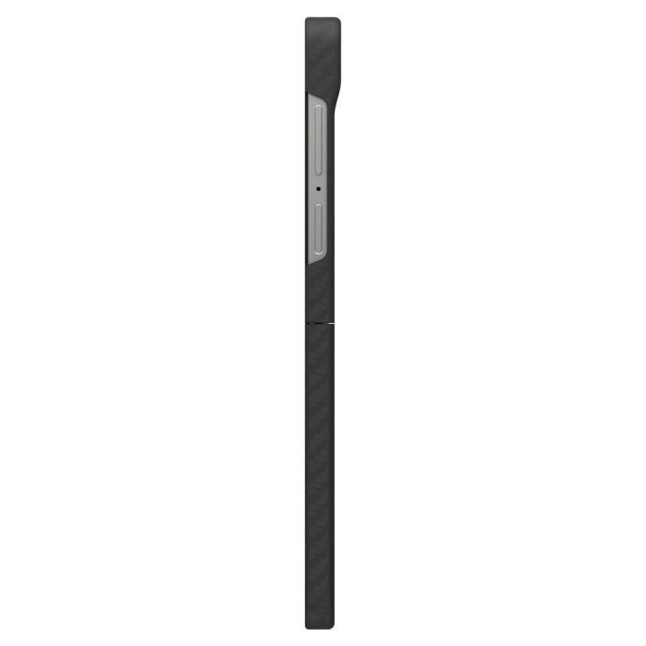 Dėklas telefonui juodas aramidinis Samsung Galaxy Z Flip 7 Spigen