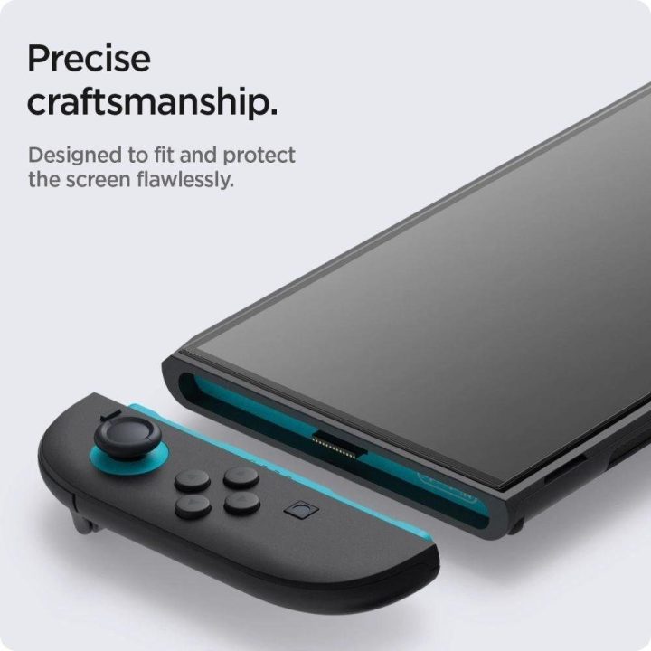 Grūdintas stiklas ekranui Nintendo Switch 2“ – skaidrus, 2 vnt., Spigen