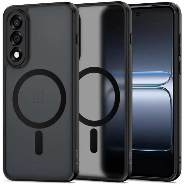 Dėklas telefonui juodas matinis su MagSafe OnePlus Nord 5