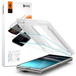 Grūdintas stiklas telefonui skaidrus 2 vnt. Samsung Galaxy Z Fold 7 Spigen